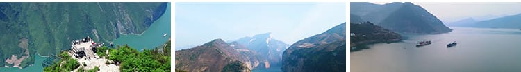 祖国大好河山川湖海三峡万里长江两岸自然风景轮船航行短视频素材