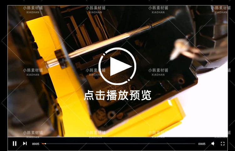 手艺人旧物翻新修复手工国外解压视频高清减压横屏短视频剪辑素材