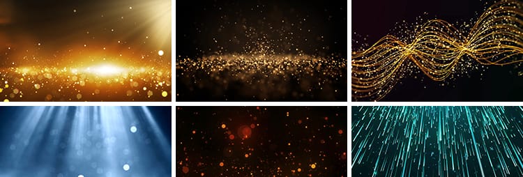 唯美梦幻粒子星空光酒吧表演出直播动态背景舞台LED高清视频素材