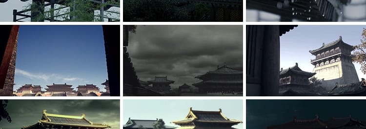 古代建筑汉唐战国春秋宫殿金銮王朝皇帝上朝封建筑宫廷短视频素材