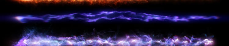 魔法能量激光线电流火焰冲击波粒子特效合成MOV透明通道视频素材