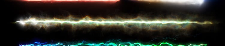 魔法能量激光线电流火焰冲击波粒子特效合成MOV透明通道视频素材