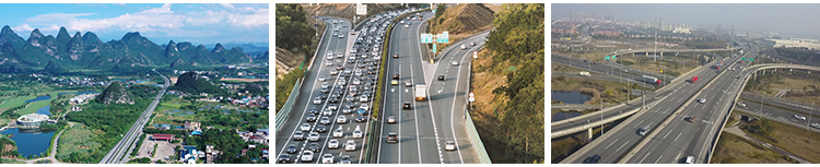 中国高速公路航拍立交桥交通发展桥梁高架桥车流高清实拍视频素材