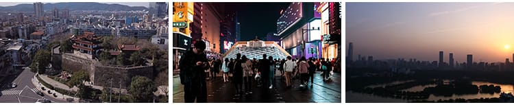 4K长沙地标航拍延时城市建筑CBD风光湘江橘子洲旅游景点视频素材