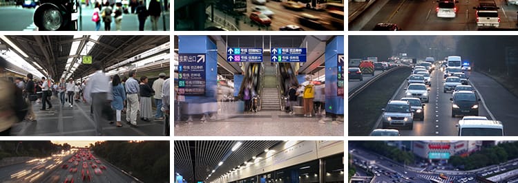 上班族人流车流地铁快节奏城市生活早高峰拥堵下班人群短视频素材
