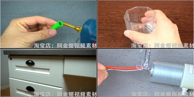 生活小妙招科学实验横屏小说推文素材解压自媒体高清中短视频手工