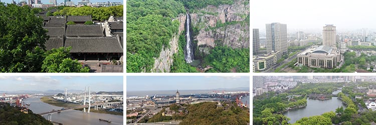 宁波城市建筑风光地标航拍延时摄影旅游景点风景宣传片短视频素材