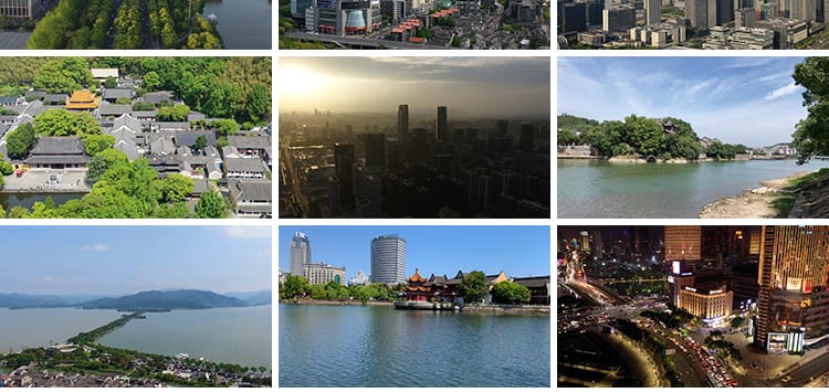 宁波城市建筑风光地标航拍延时摄影旅游景点风景宣传片短视频素材