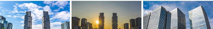 河南郑州城市建筑航拍地标延时CBD夜景风光天际线立交桥视频素材