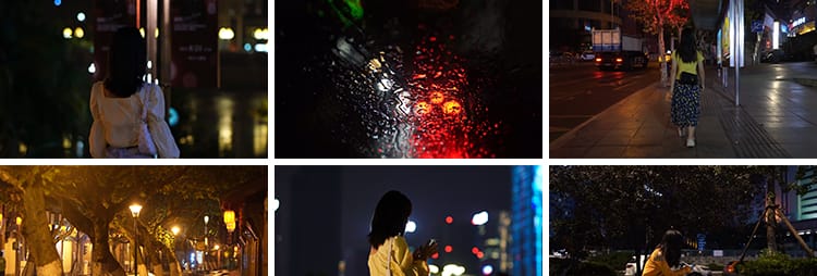 人物情感伤感孤独失落治愈系车流人流城市夜景街头雨夜短视频素材
