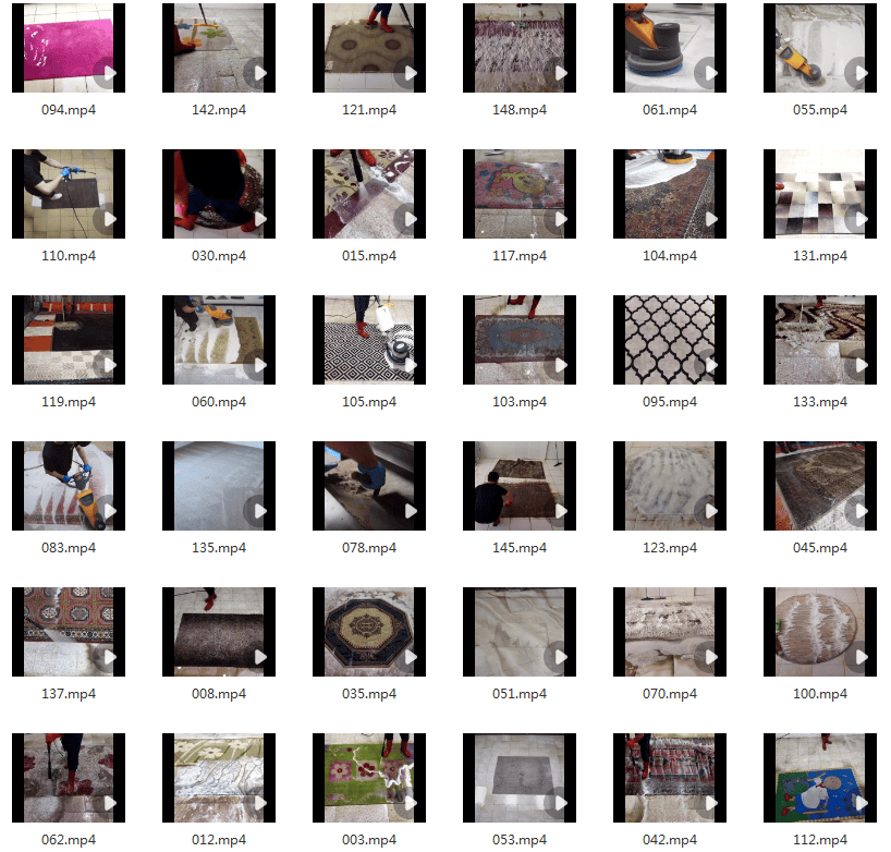 国外手工清洗地毯毛毡解压视频高清横屏小说推文素材引流无水印