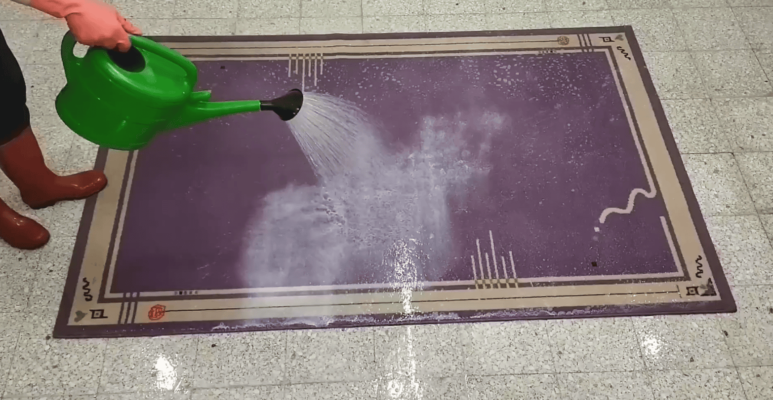 国外手工清洗地毯毛毡解压视频高清横屏小说推文素材引流无水印