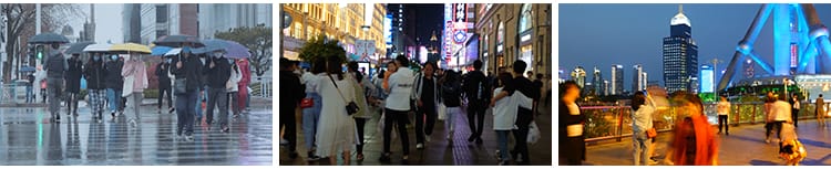 城市夜景生活人流火车站拥挤都市人流行走路抖音自媒体短视频素材