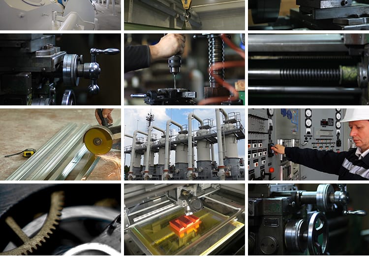 现代工业化工厂制造业车间生产智能加工企业自媒体剪辑短视频素材