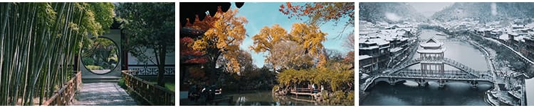 江南水乡水巷街道古镇古风古朴唯美意境建筑实拍旅游风景视频素材