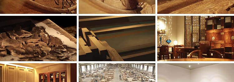 古典红木家具工厂雕刻木业雕刻花工匠师傅手工艺木材木料视频素材