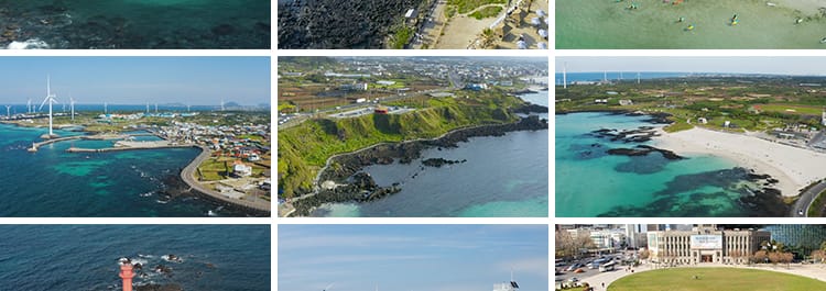 韩国首尔城市风光外国夜景车流建筑风光街道街景航拍延时视频素材