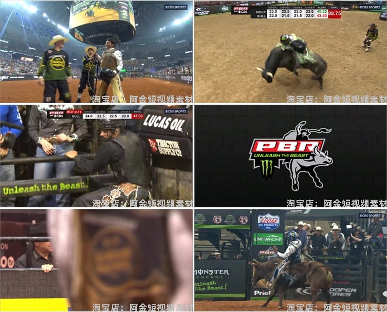 横屏骑牛大赛比赛解说斗牛国外高清解压中视频直播小说推文素材