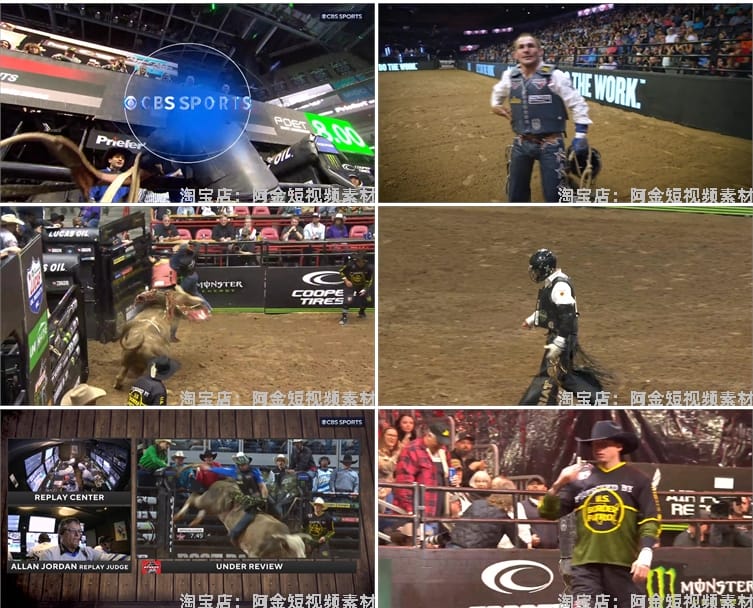 横屏骑牛大赛比赛解说斗牛国外高清解压中视频直播小说推文素材