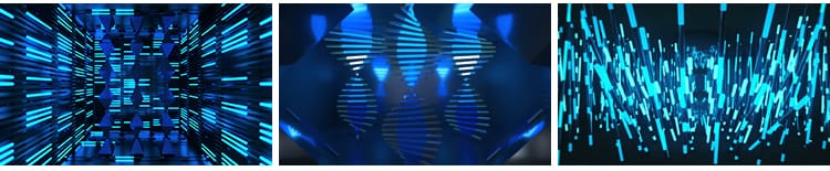 动感炫酷霓虹线条快闪烁灯光线直播舞台LED大屏幕背景VJ视频素材