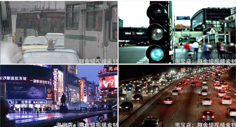 城市上班族早高峰人流车流量快节奏生活忙碌人群地铁短视频素材