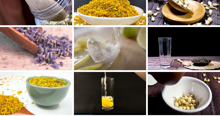 花茶菊花茶养生茶文化冲泡茶广告实拍宣传片自媒体剪辑短视频素材