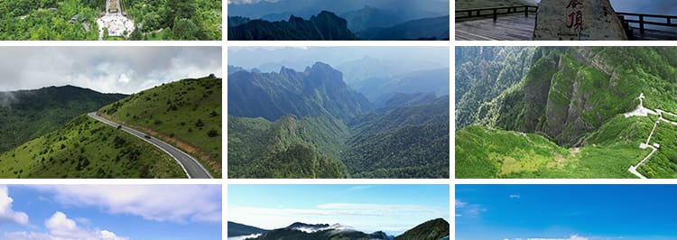 4K湖北神农架大九湖风景色延时瀑布冬季云雾云海自然风光视频素材