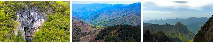 4K湖北神农架大九湖风景色延时瀑布冬季云雾云海自然风光视频素材