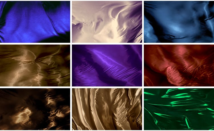 布料丝绸飘动面料绸缎丝滑光滑织物漂浮流动简约花纹背景视频素材