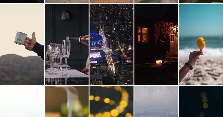 人物城市夜景街景伤感孤独励志竖屏治愈系风景高清抖音短视频素材