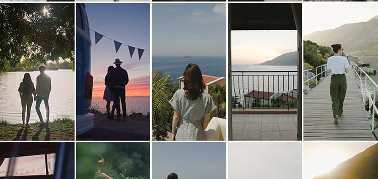 人物城市夜景街景伤感孤独励志竖屏治愈系风景高清抖音短视频素材