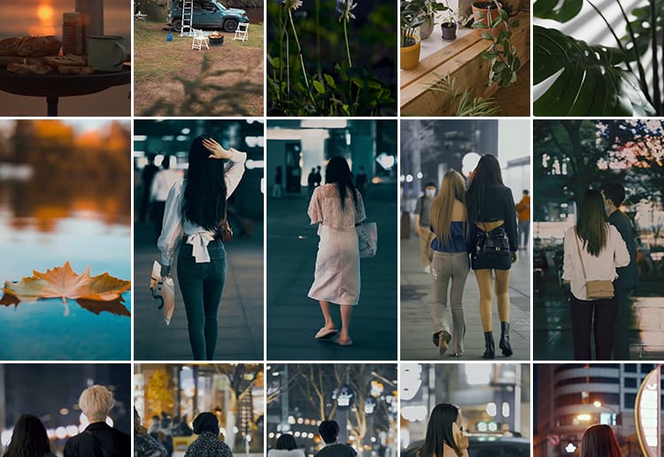 人物城市夜景街景伤感孤独励志竖屏治愈系风景高清抖音短视频素材