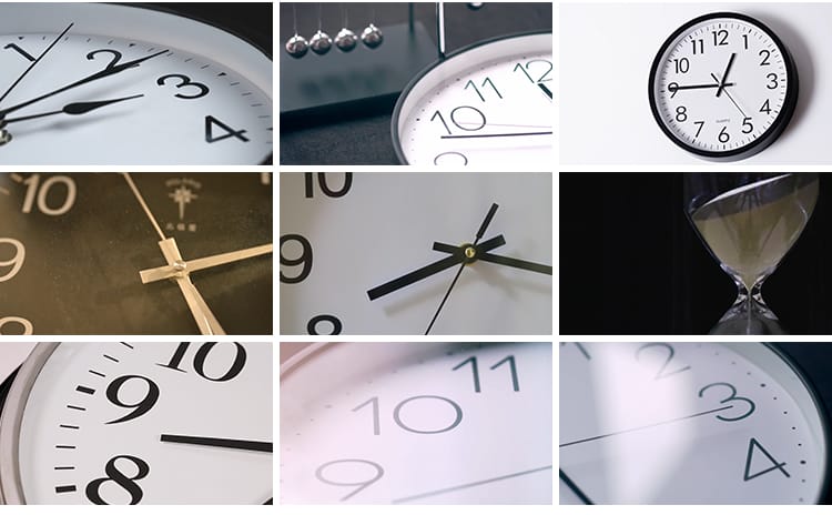 时间流逝沙漏时钟岁月如梭光阴似箭光影延时时针转动空境视频素材