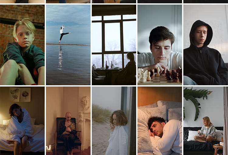 人物情绪伤感难过孤独失落伤心情感悲伤失恋自媒体抖音短视频素材