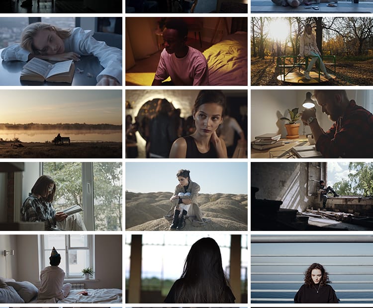 人物情绪伤感难过孤独失落伤心情感悲伤失恋自媒体抖音短视频素材