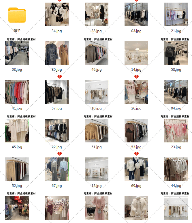 服装卖场素材女装直播四季青十三行大卖场清仓无人带货卖衣服视频