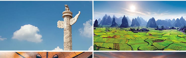 4K中国宣传片歌唱祖国大好山河风光繁荣发展高清LED背景视频素材