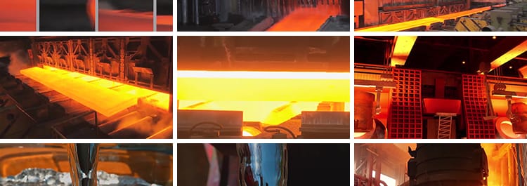 冶炼钢铁厂钢材生产制造融化熔炉铁水锻造铁匠重工业建材视频素材