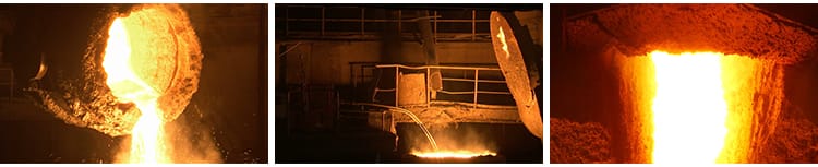 冶炼钢铁厂钢材生产制造融化熔炉铁水锻造铁匠重工业建材视频素材