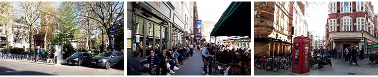 英国伦敦城市走拍视角白天人文人流车流街头街景漫步国外视频素材