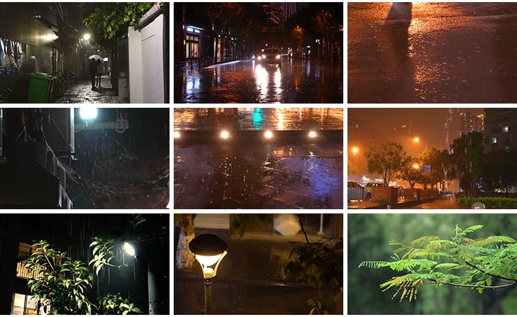 雨天雨滴下雨屋檐水滴落空镜情感孤独唯美意境禅意禅心短视频素材