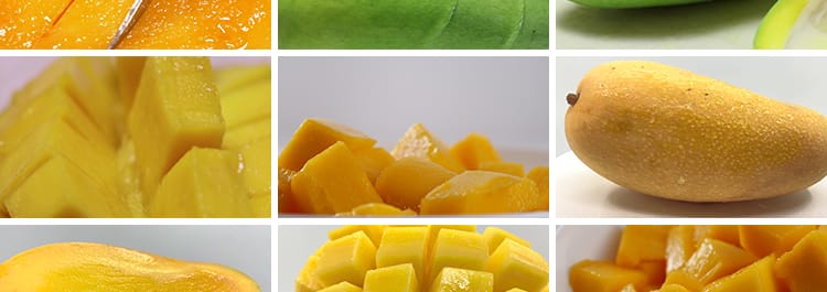 新鲜成熟切开芒果水果芒果汁热带水果实拍特写高清剪辑短视频素材