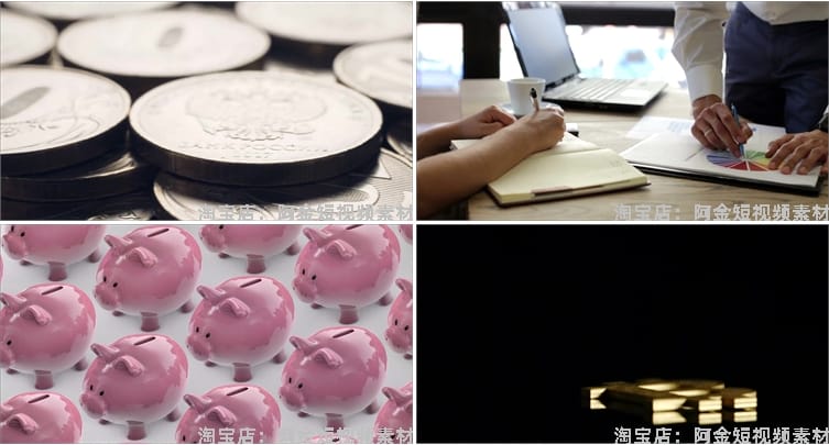 金融财经证券数据股市股票商务经济指数科技短视频自媒体高清素材