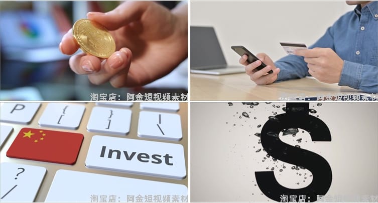 金融财经证券数据股市股票商务经济指数科技短视频自媒体高清素材