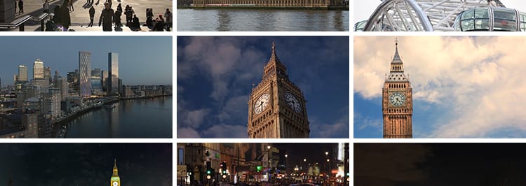 英国伦敦国外延时摄影大本钟塔桥城市风光建筑高清实拍短视频素材