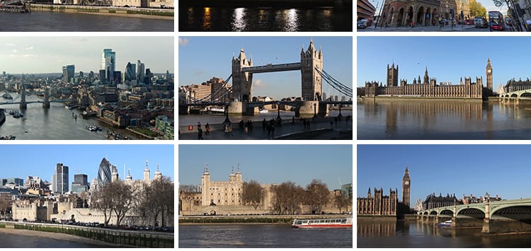 英国伦敦国外延时摄影大本钟塔桥城市风光建筑高清实拍短视频素材