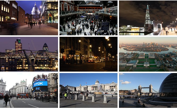 英国伦敦国外延时摄影大本钟塔桥城市风光建筑高清实拍短视频素材