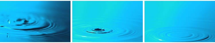 雨水滴水珠涟漪波纹水流淌水花溅起滴露高清动态LED背景视频素材