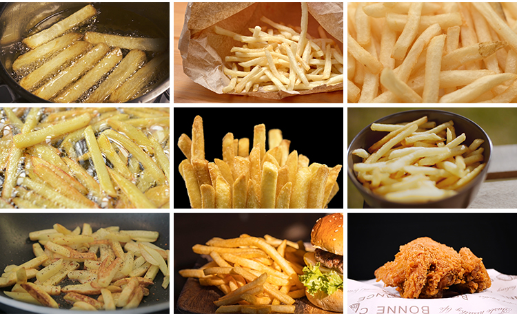 汉堡薯条炸鸡热狗香肠鸡翅鸡腿抖音快手自媒体美食剪辑短视频素材