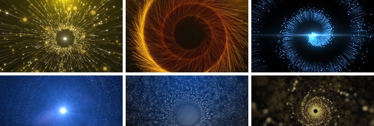 时空隧道穿梭虫洞旋涡转动粒子晚会歌舞台大屏幕背景LED视频素材